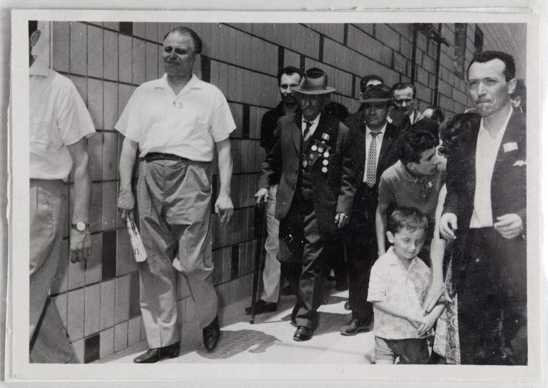 Poggibonsi, 18-19 luglio 1964, XX° anniversario della liberazione e conferimento ad Alcide Cervi della cittadinanza onoraria.